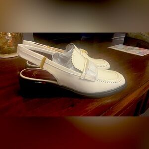 NWT Sarto SZ 8.5 A-Gianna, White LE